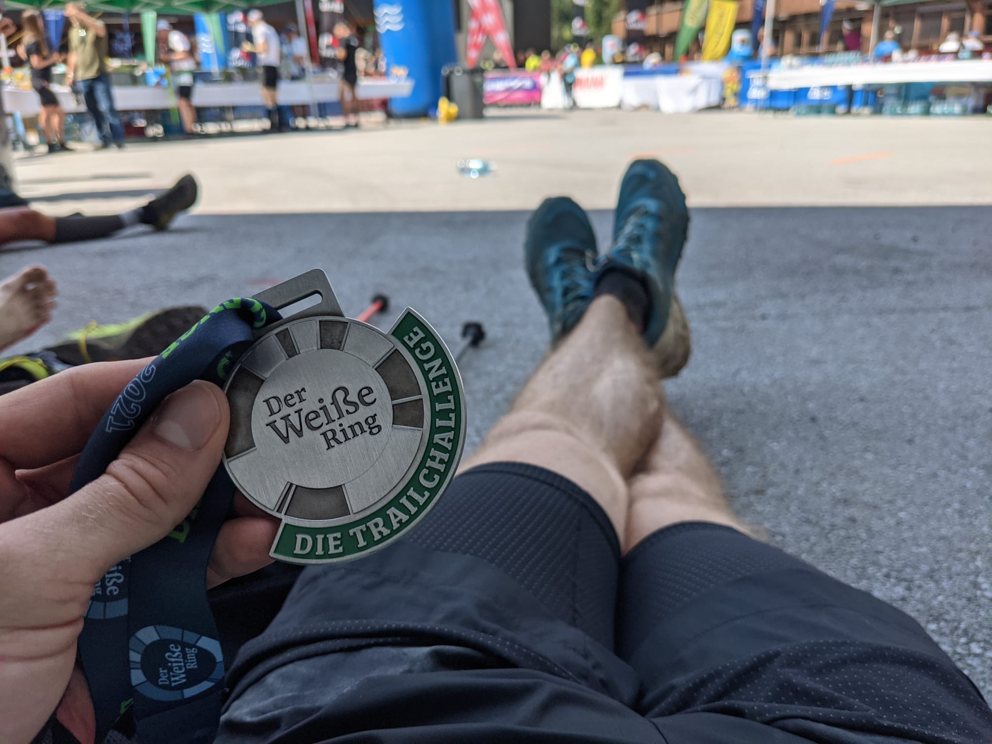 Treppchenplatzierung beim Weißen Ring - der Trailchallenge 